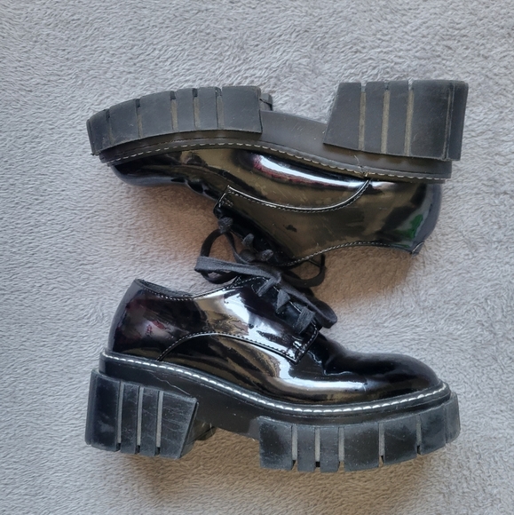 black platform loafers - Picture 3 of 3